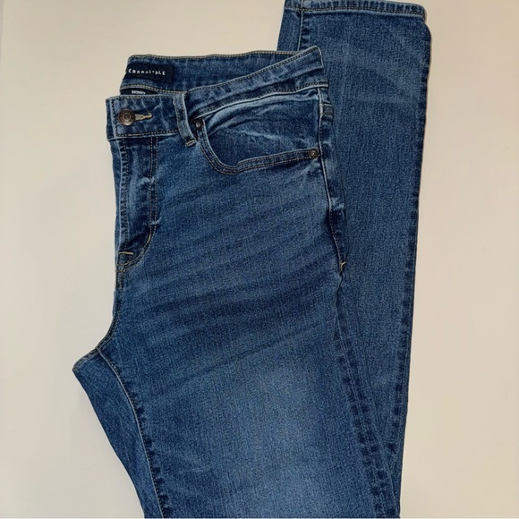 Aeropostale Men's Dark Blue Skinny Jeans - Picture 1 of 5